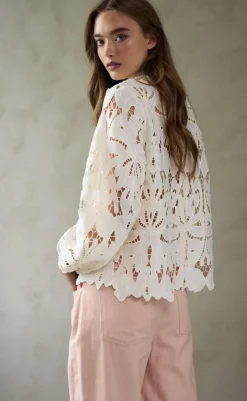 Outlet Bluse - Kimika - Ivory Bluser