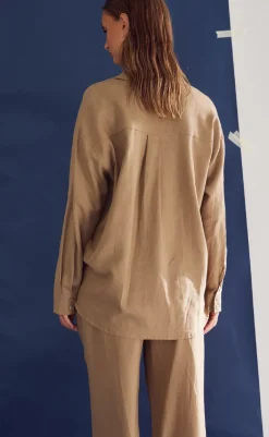 Bluse - Lakelynn - Timber Brown Bluser