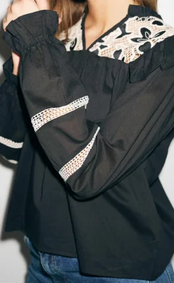 Best Bluse - Salba - Black Bluser