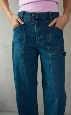 Sale Bukser - Kandice - Vintage Blue Wash Bukser & Jeans