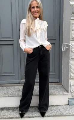 Discount Bukser - Katy - Black Wash Bukser & Jeans