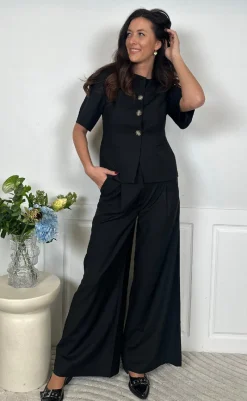 Discount Bukser - Kazia - Black Bukser & Jeans