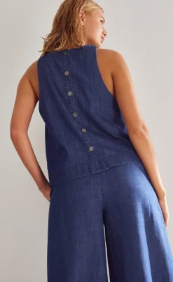 Clearance Bukser - Kazia - Medium Blue Wash Bukser & Jeans