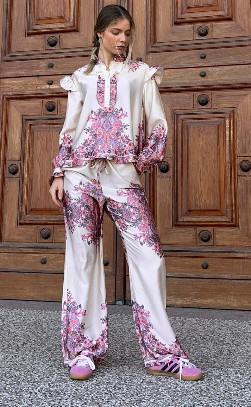 New Bukser - Sally - Drusella Print Bukser & Jeans