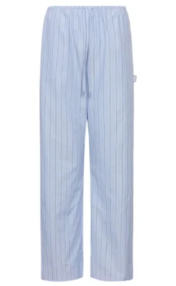 Hot Bukser - Sally - Light Blue Stripe Bukser & Jeans