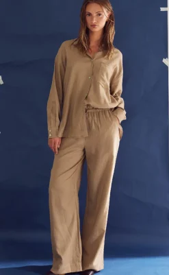 Clearance Bukser - Samira - Timber Brown Bukser & Jeans