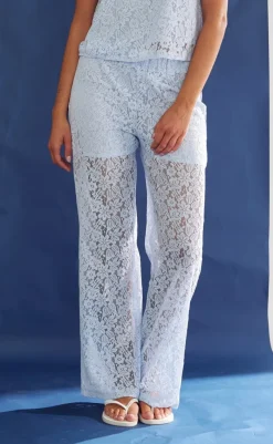 Discount Bukser - Shelly - Air Blue Bukser & Jeans