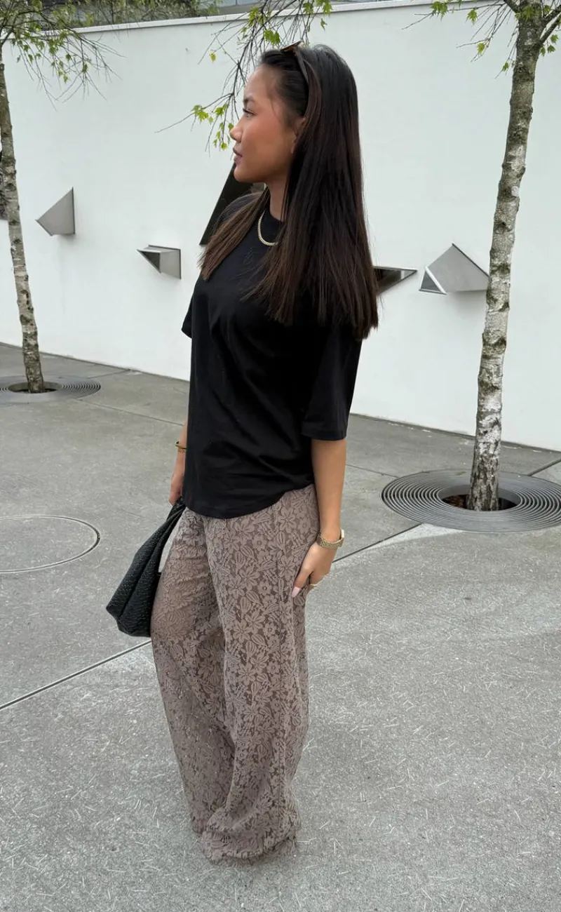 New Bukser - Shelly - Timber Brown Bukser & Jeans