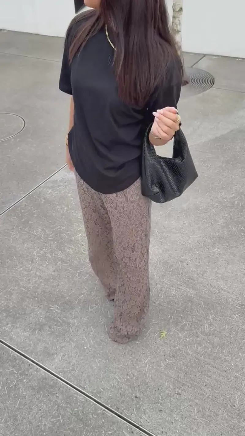 New Bukser - Shelly - Timber Brown Bukser & Jeans