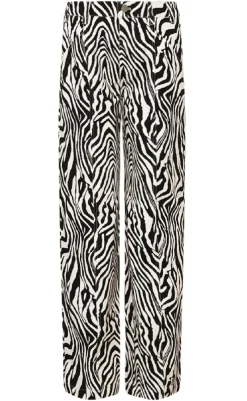 Best Bukser - Stormy - Taleah Zebra Print Bukser & Jeans