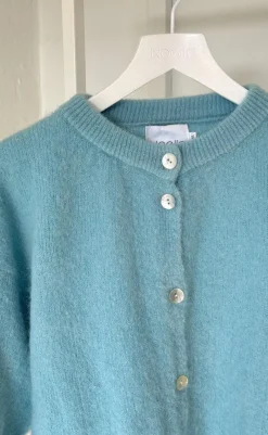 Outlet Cardigan - Kae - Daydream Blue Striktrøjer & Sweat|Cardigans