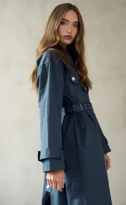 Sale Frakke - Kenadee - Asphalt Grey Jakker & Frakker|Alt Overtøj