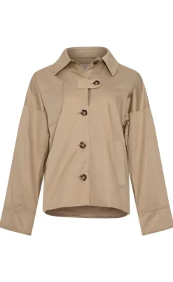 New Jakke - Kaisa - Warm Sand Jakker & Frakker|Alt Overtøj