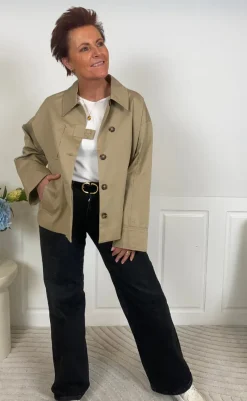 New Jakke - Kaisa - Warm Sand Jakker & Frakker|Alt Overtøj