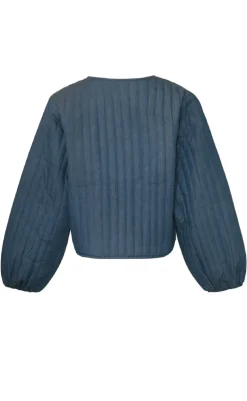 Best Jakke - Lori - Calla Denim Print Jakker & Frakker|Alt Overtøj