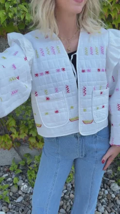 Discount Jakke - Skye - Ivory Jakker & Frakker|Alt Overtøj