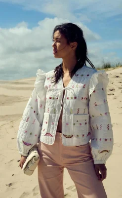 Discount Jakke - Skye - Ivory Jakker & Frakker|Alt Overtøj