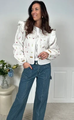 Discount Jakke - Skye - Ivory Jakker & Frakker|Alt Overtøj