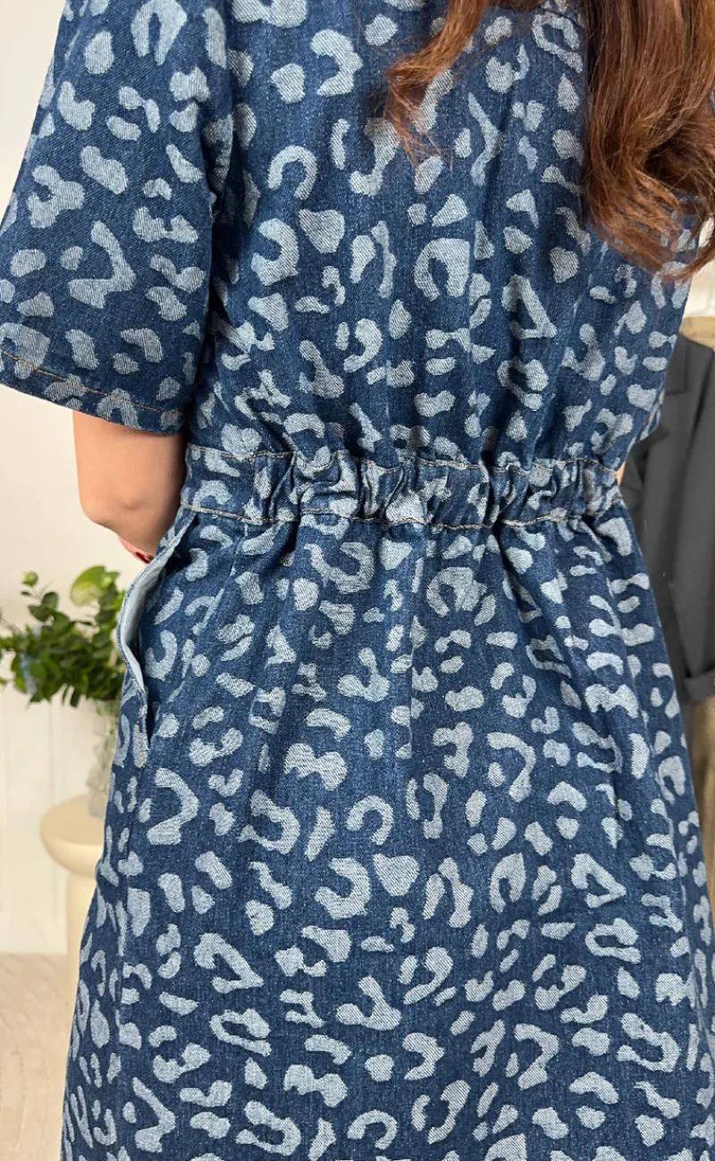 New Kjole - Benita - Mid Blue Wash Kjoler