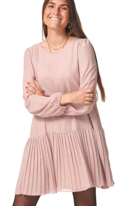 Discount Kjole - Dagmar Lurex - Pink Kjoler