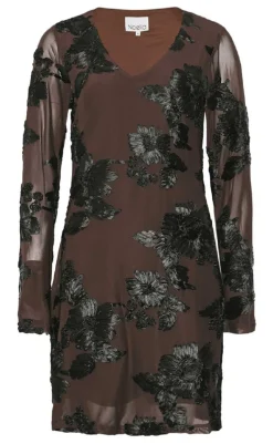 Kjole - Joanette - Chocolate Black Kjoler