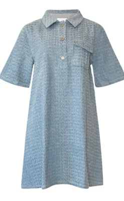Online Kjole - Jozie - Light Blue Wash Kjoler