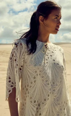 Discount Kjole - Kalona - Ivory Kjoler