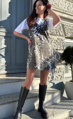 Outlet Kjole - Kela - Teleah Print Kjoler