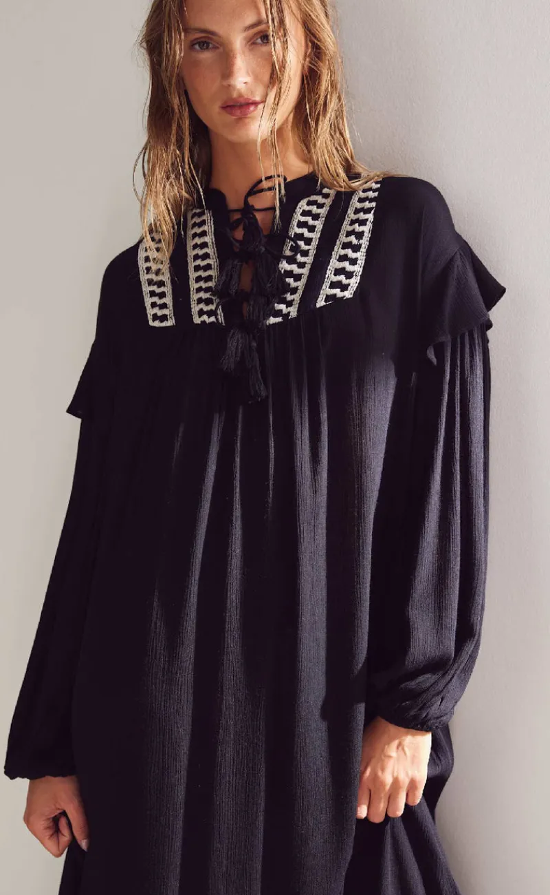 Online Kjole - Keysanna - Black Kjoler