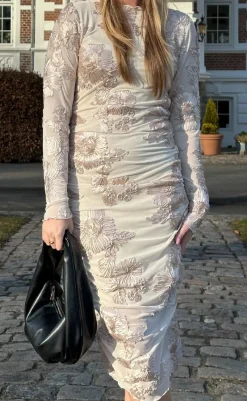 Discount Kjole - Lavinia LS - Ivory Kjoler