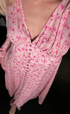 Kjole - Lilith - Cheryl Pink Print Kjoler