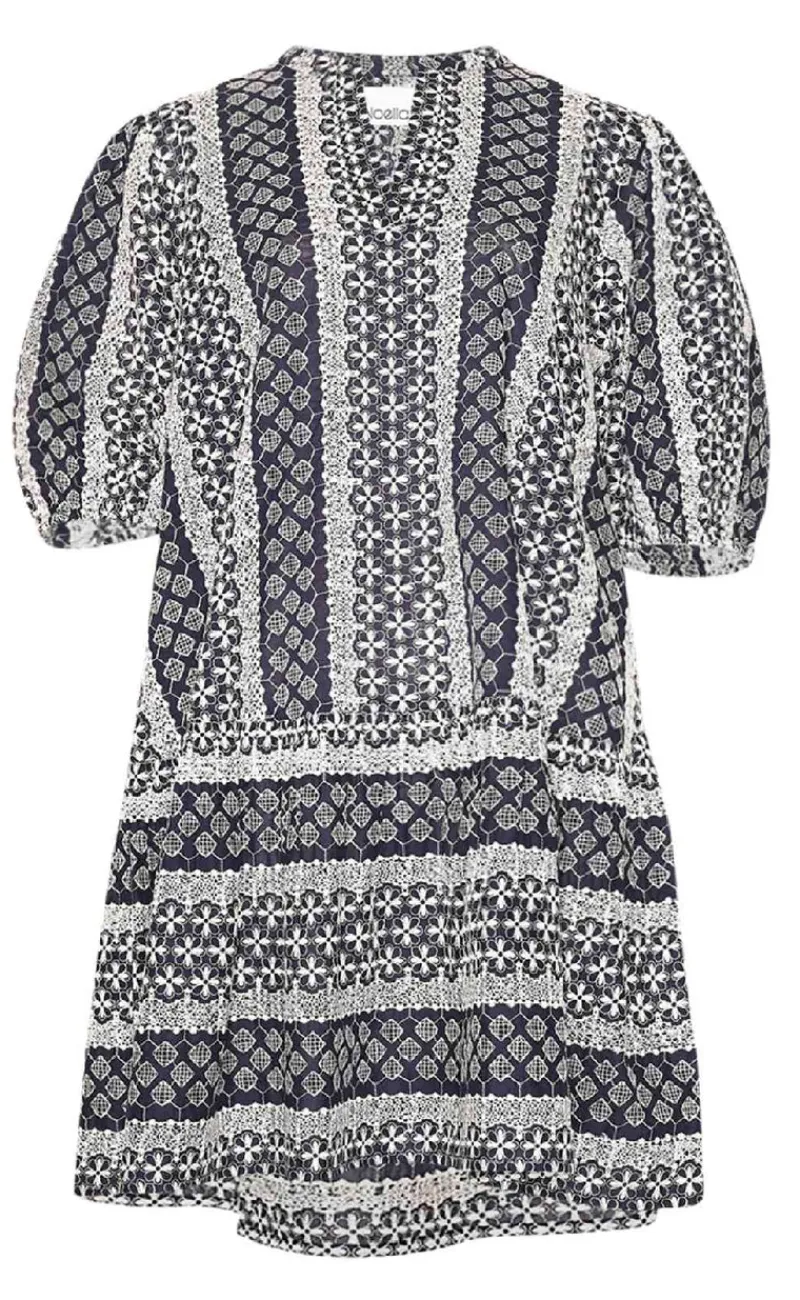 Online Kjole - Lillianna - Navy Sugar Kjoler