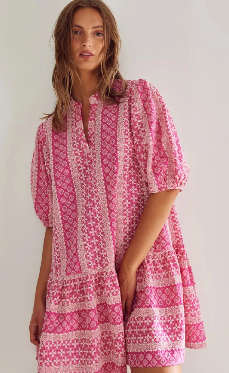 Outlet Kjole - Lillianna - Pink Sugar Kjoler