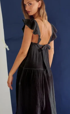 Clearance Kjole - Lina - Black Kjoler