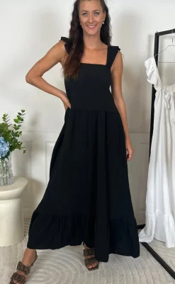 Clearance Kjole - Lina - Black Kjoler