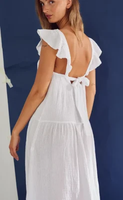 Discount Kjole - Lina - White Kjoler