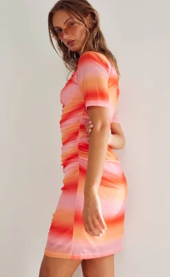 New Kjole - Linda - Chiara Sunset Print Kjoler