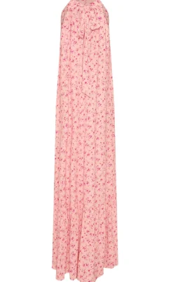 Hot Kjole - London Maxi - Cheryl Pink Print Kjoler