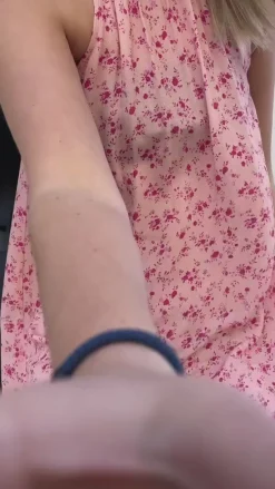 Hot Kjole - London Maxi - Cheryl Pink Print Kjoler