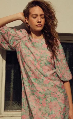 Sale Kjole - Pastis - Dealyn Print Kjoler