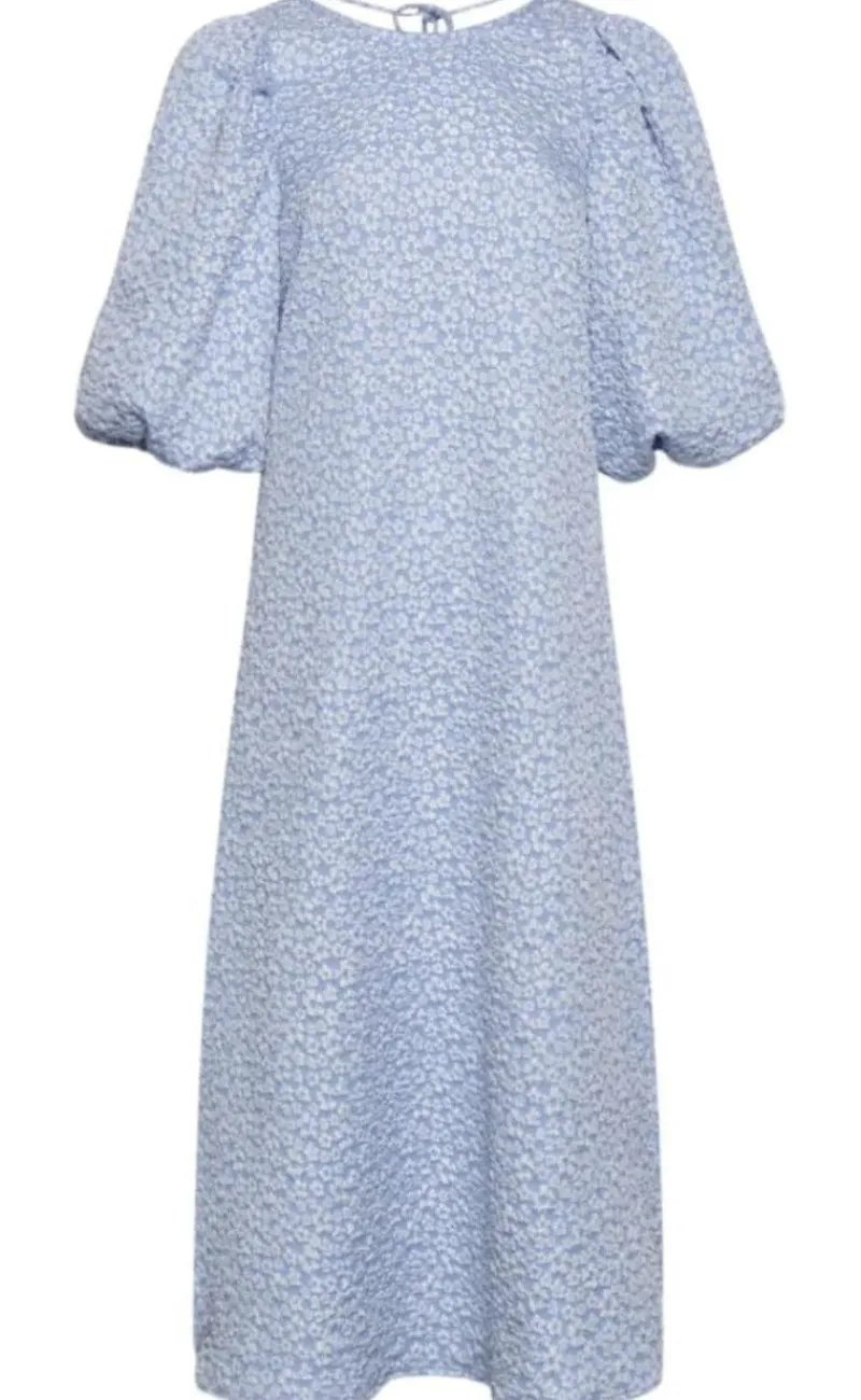 Discount Kjole - Reno Pastis Long - Light Blue Kjoler