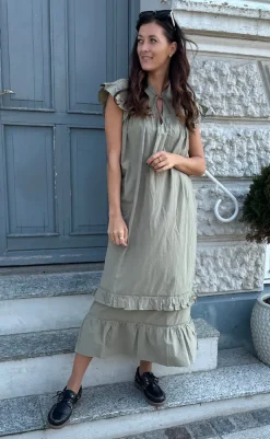 Hot Kjole - Sevim - Sage Green Kjoler