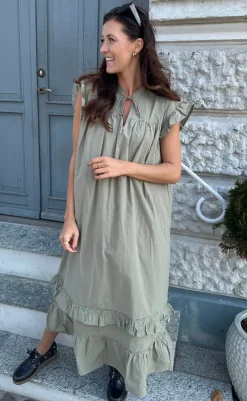 Hot Kjole - Sevim - Sage Green Kjoler