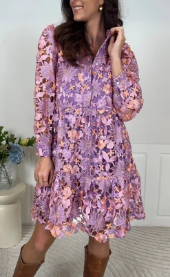 Clearance Kjole - Star - Lilac Mix Kjoler