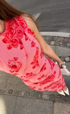 Hot Kjole - Sutton - Rose Print Kjoler