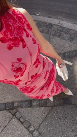 Hot Kjole - Sutton - Rose Print Kjoler