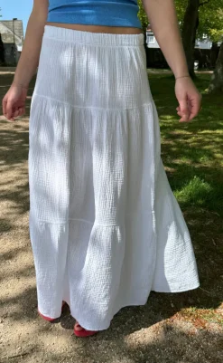 Sale Nederdel - Leyla - White Nederdele