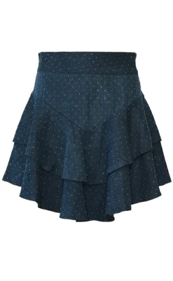 Discount Nederdel - Lilianna - Blue Wash Nederdele