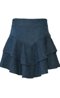Discount Nederdel - Lilianna - Blue Wash Nederdele