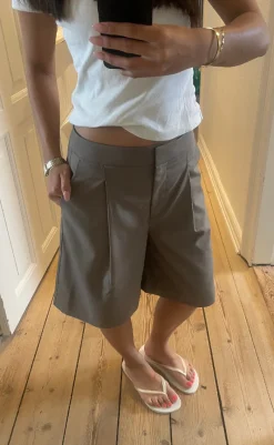 Discount Shorts - Kaziana - Timber Brown Shorts